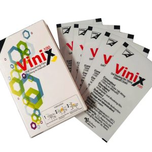 Tem ngậm Vinix 100mg Hàn Quốc Chính Hãng