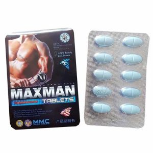Thuốc cường dương Maxman 3800mg (hộp 10 viên)
