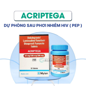 ARV Thuốc phòng sau phơi nhiễm HIV (Khẩn cấp 72h)